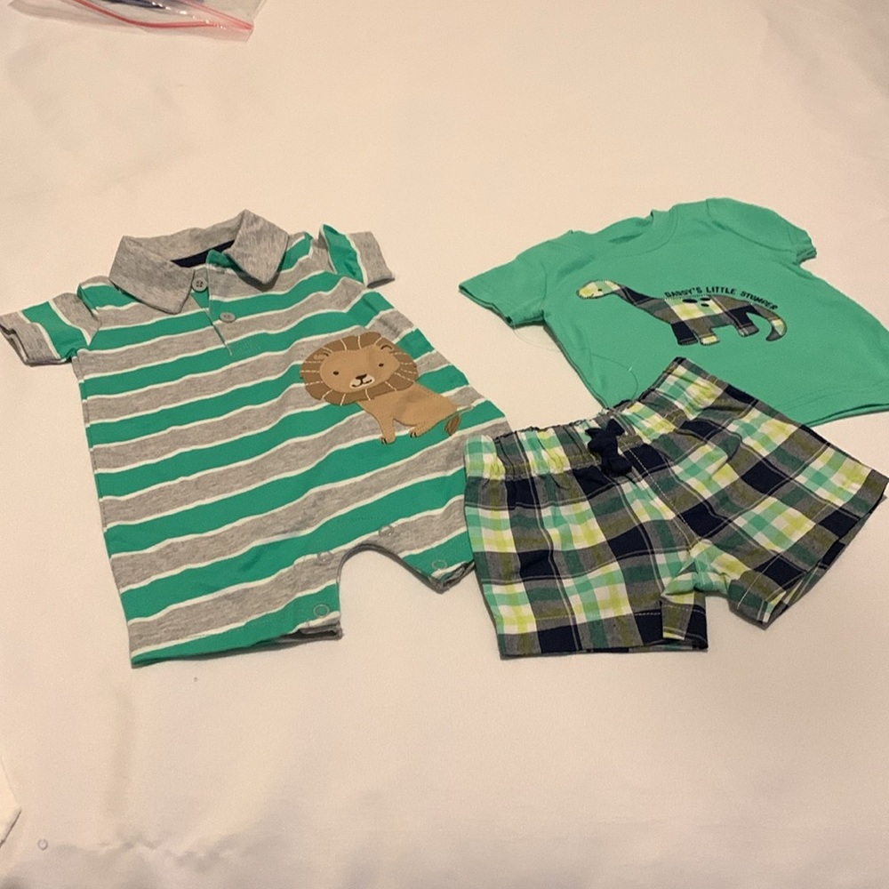 Carter’s Just One You Boys Outfit
 3 months NWOT (3 pieces)